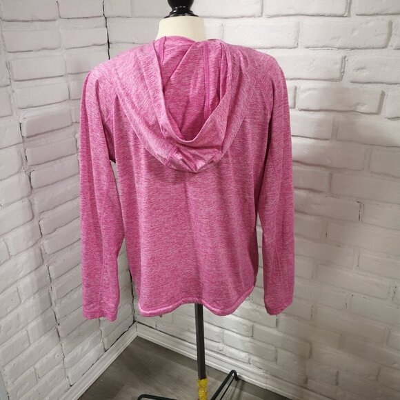 Joe Fresh Active Ladies Size XL Hot Pink Straight Fit Scuba Hoodie - Picture 2 of 11
